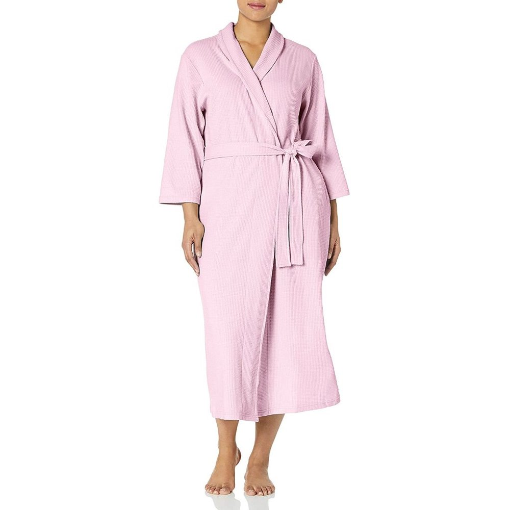 Casual Moments Women's 50 Inch Waffle Wrap Robe